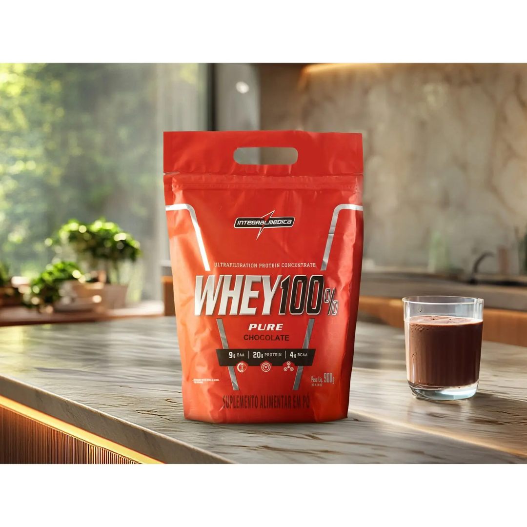 Whey 100% Pure Integralmédica Chocolate