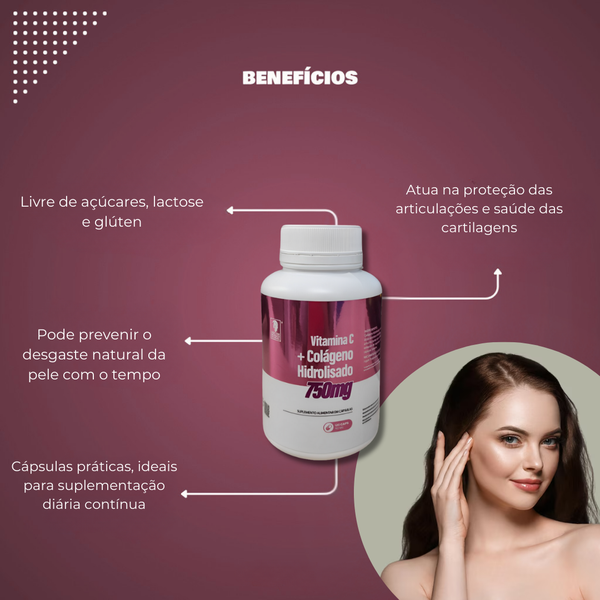 Suplemento Alimentar Doctor Berger Vitamina C+Colágeno Hidrolisado