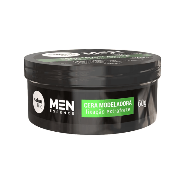 Cera Modeladora Salon Line Men Essence Fixação Extraforte Efeito